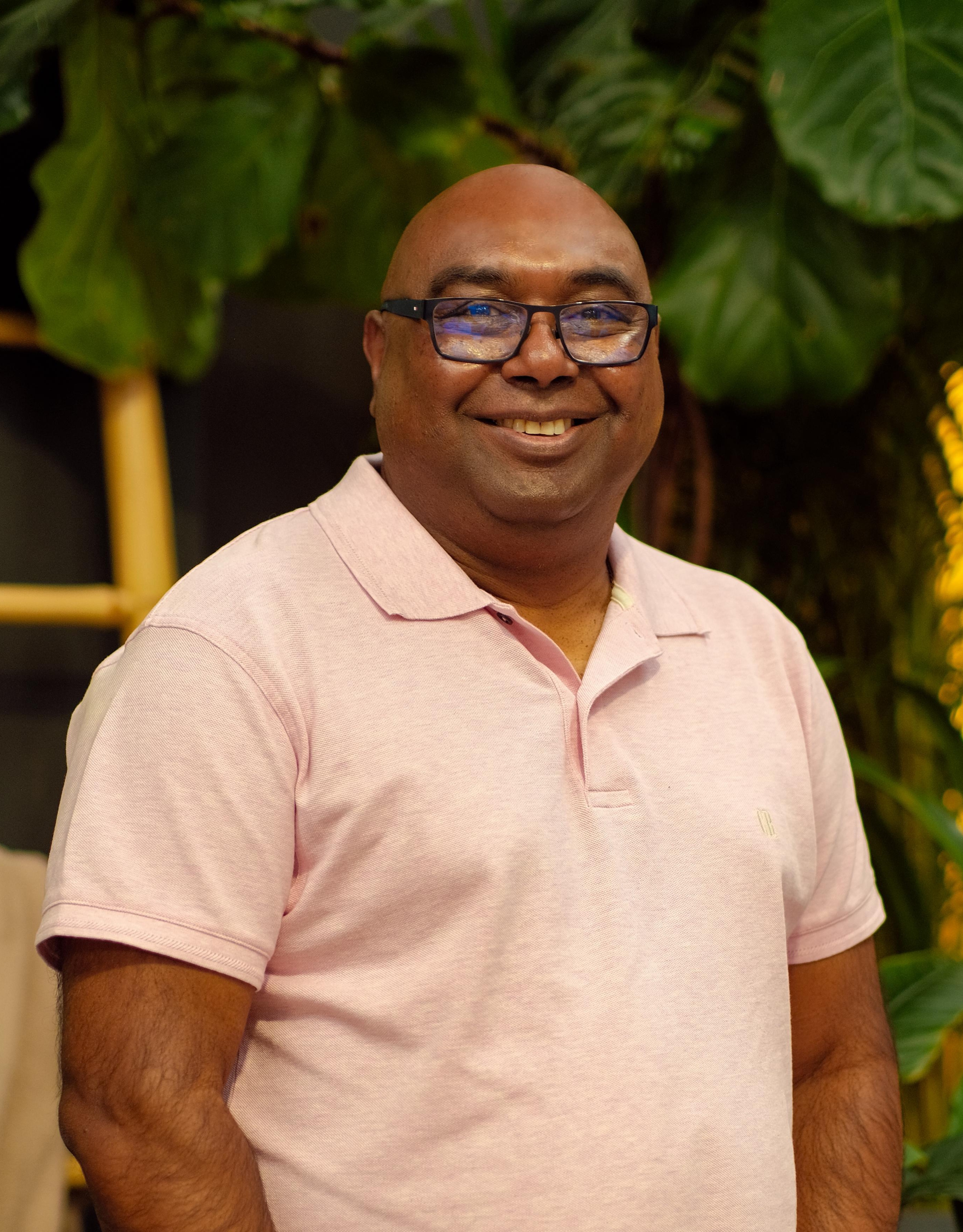 Headshot of Nean Pillay, Food Science & Technology Advisor